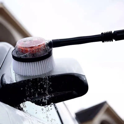 Automatic Rotating Round Brush For High Pressure Car Wash Water Gun
