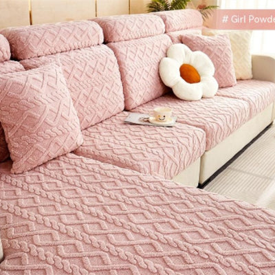 Stretch Slipcover And Fleece Slipcover Cover
