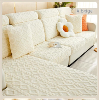 Stretch Slipcover And Fleece Slipcover Cover