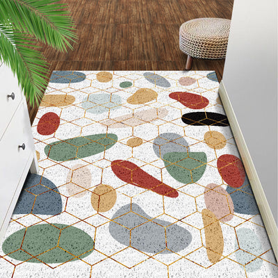 Household Doormat Can Be Cut Silk Ring Floor Mat