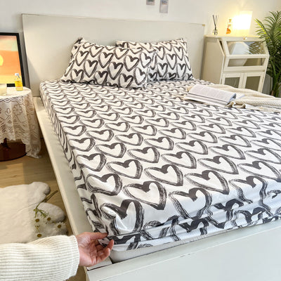 Non Slip Hotel Bedspread All Inclusive Dust Cover