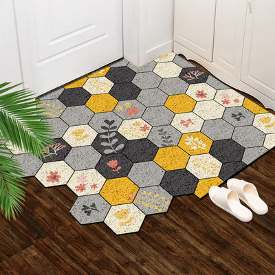 Household Doormat Can Be Cut Silk Ring Floor Mat